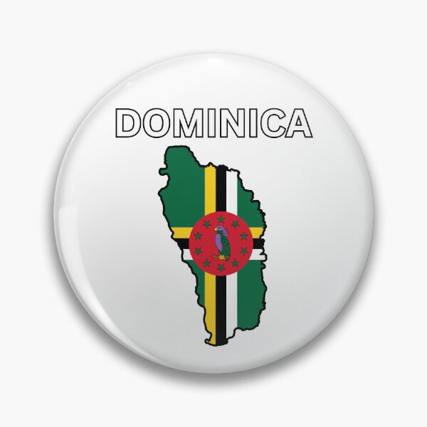 Item preview, Dominica Flag Map designed and sold by atomstartup.