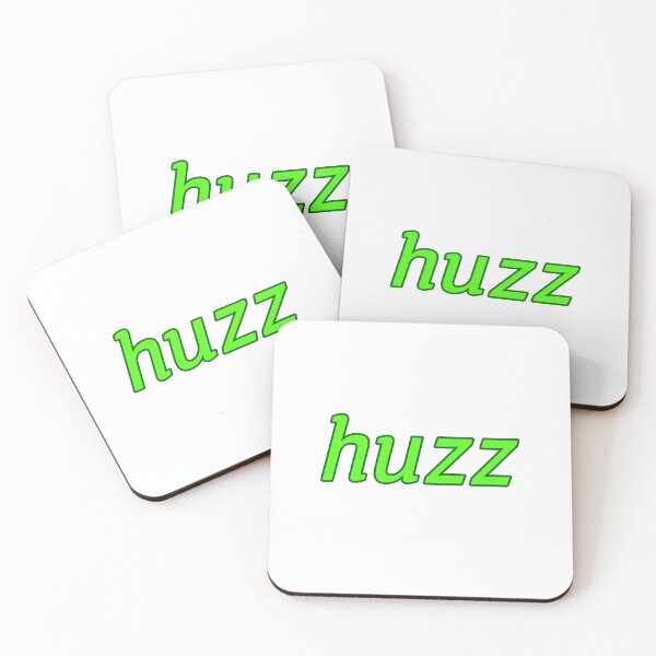 Item preview, huzz, green outline designed and sold by Memes N Lore .