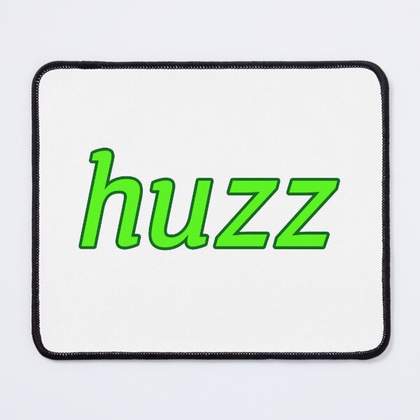 Item preview, huzz, green outline designed and sold by Memes N Lore .