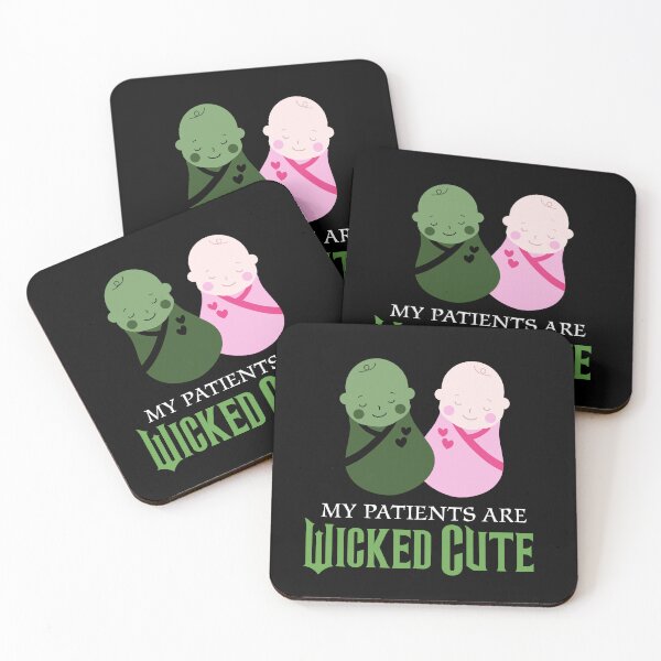 Item preview, Wicked Cute Patients designed and sold by midwifesmarket.