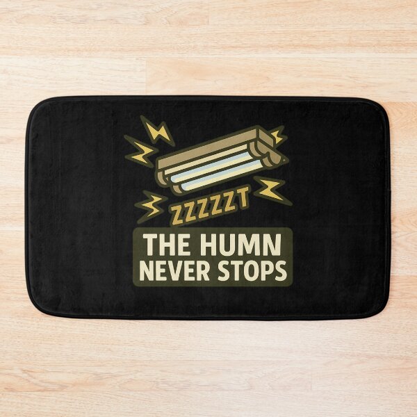 Item preview, The Humn Never Stops Backrooms Buzzing Light designed and sold by k3rstman1.