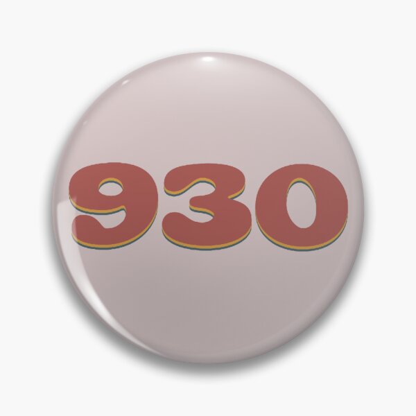 Item preview, Indiana 930 Area Code Retro Color Scheme designed and sold by LonelyLampShop.
