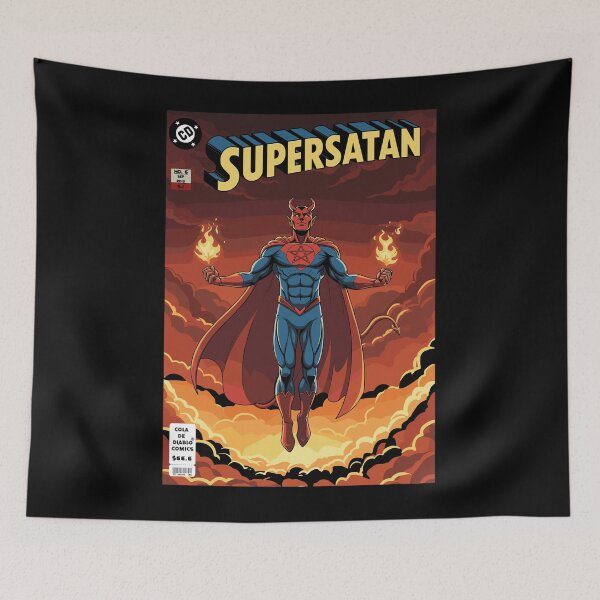 Item preview, Supersatan! The New action hero! designed and sold by Robert "Hellfish" Fonseca.