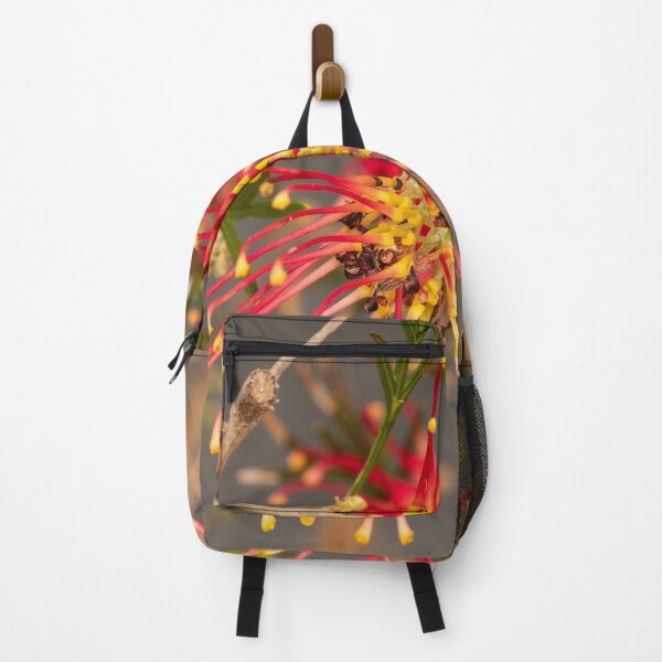 Item preview, yellow tip red grevillea designed and sold by Esther Frieda.
