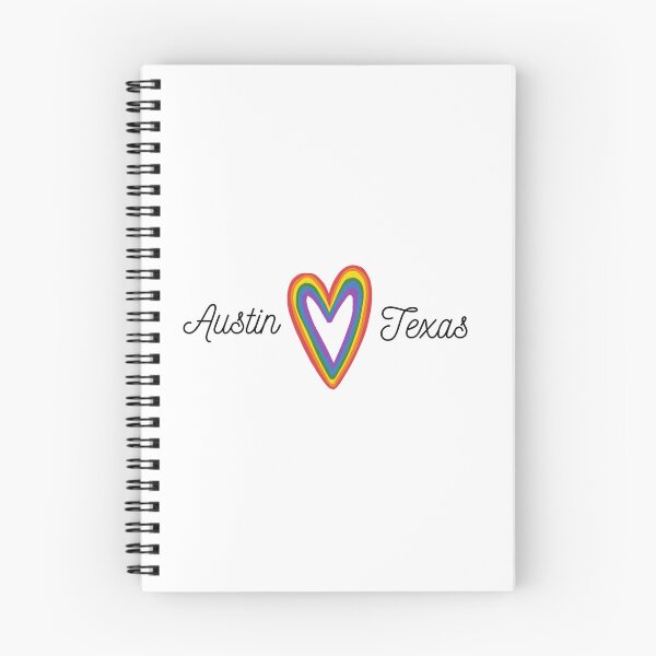 Item preview, Austin Rainbow Heart Texas designed and sold by YashRebel.