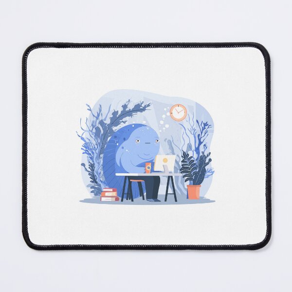 Item preview, Undersea Creature In The Fish Office designed and sold by FWLKIT.
