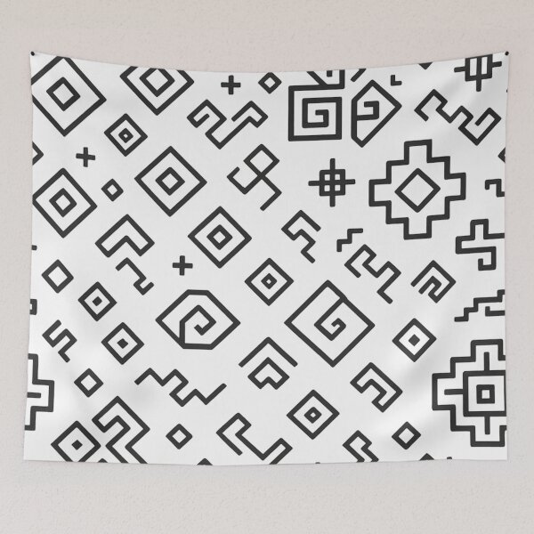 Item preview, seamless Incan geometric pattern designed and sold by optimusprime39.