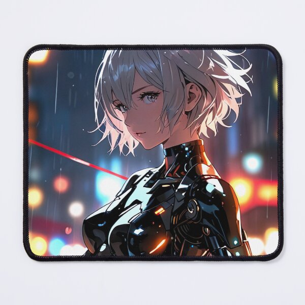 Item preview, Robot Cyborg Ai Anime Blond Girl designed and sold by tarotstarostina.