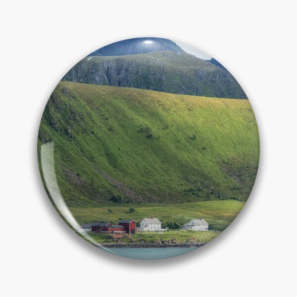 Item preview, Lofoten Islands Coastal View designed and sold by aaronchoi.