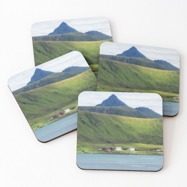 Item preview, Lofoten Islands Coastal View designed and sold by aaronchoi.