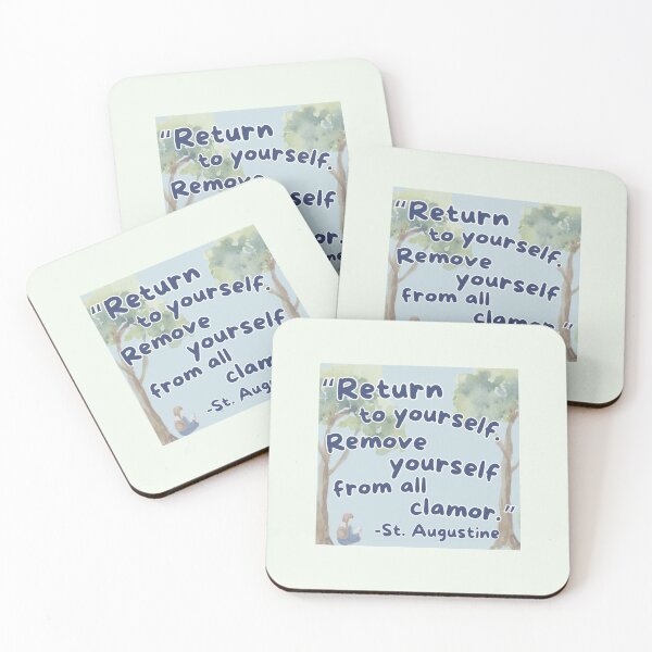 Item preview, St. Augustine Retreat Sticker  designed and sold by CTNDesigns.
