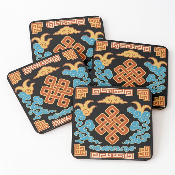 Item preview, Mongolian folk design with traditional motifs designed and sold by optimusprime39.