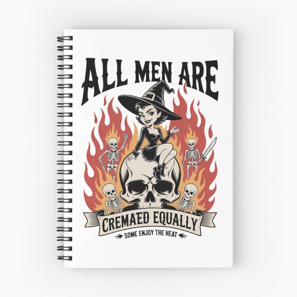 Item preview, Witch All Men Are Cremated Equal Feminist Halloween designed and sold by Sea4Adventures.