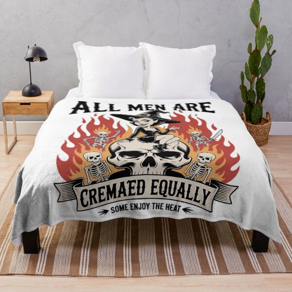 Item preview, Witch All Men Are Cremated Equal Feminist Halloween designed and sold by Sea4Adventures.