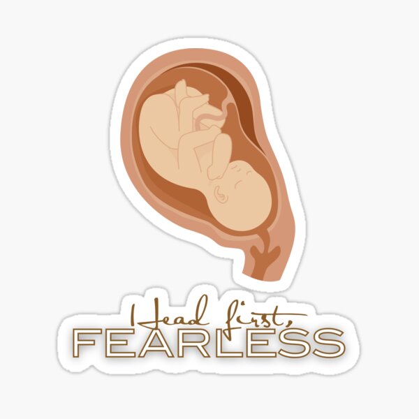 Item preview, Head First, Fearless designed and sold by midwifesmarket.