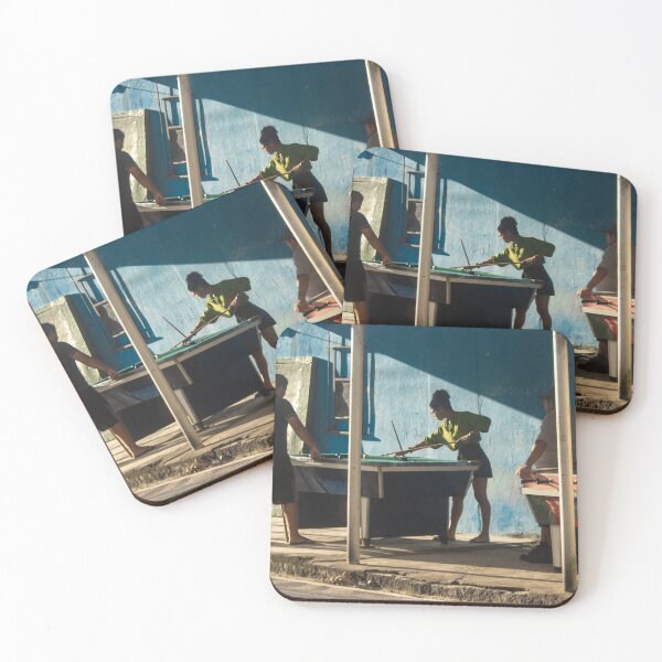 Item preview, woman playing pool in the afternoon designed and sold by felipequeiroz.