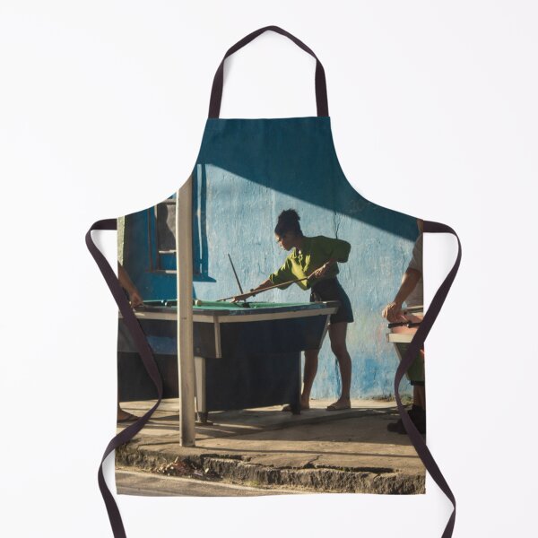 Item preview, woman playing pool in the afternoon designed and sold by felipequeiroz.