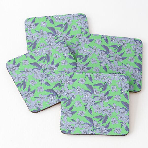 Item preview, Midnight Blue Floral Harmony designed and sold by joycrysstudio.