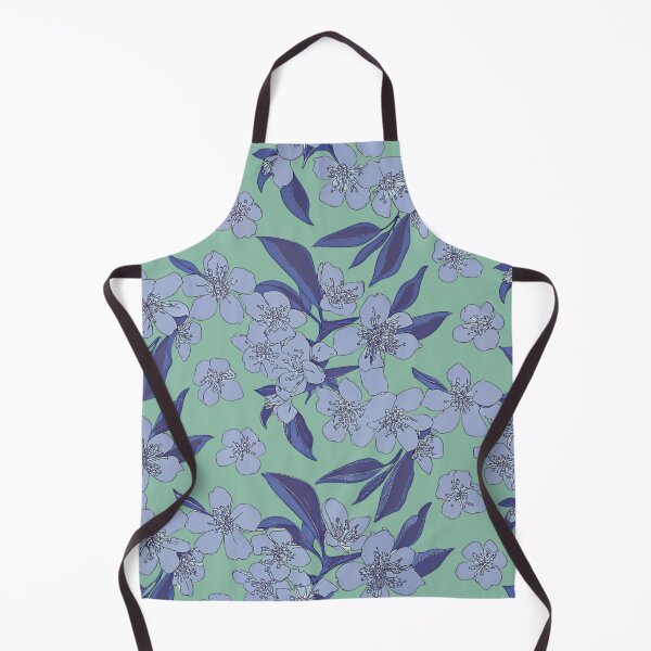 Item preview, Midnight Blue Floral Harmony designed and sold by joycrysstudio.