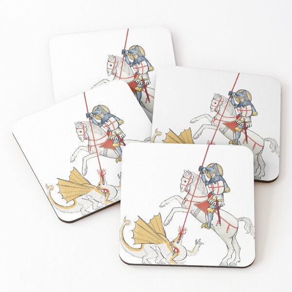 Item preview, Saint George and the Dragon designed and sold by Mud and Blood Stickers by Mull.