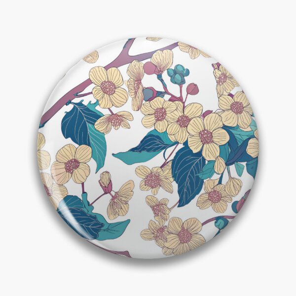 Item preview, Oriental Garden in Midnight Hue designed and sold by joycrysstudio.