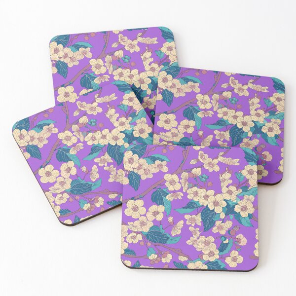 Item preview, Oriental Garden in Midnight Hue designed and sold by joycrysstudio.