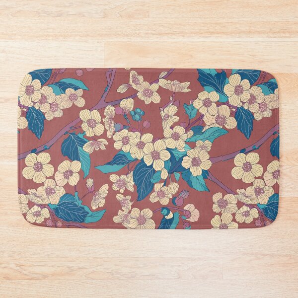 Item preview, Oriental Garden in Midnight Hue designed and sold by joycrysstudio.
