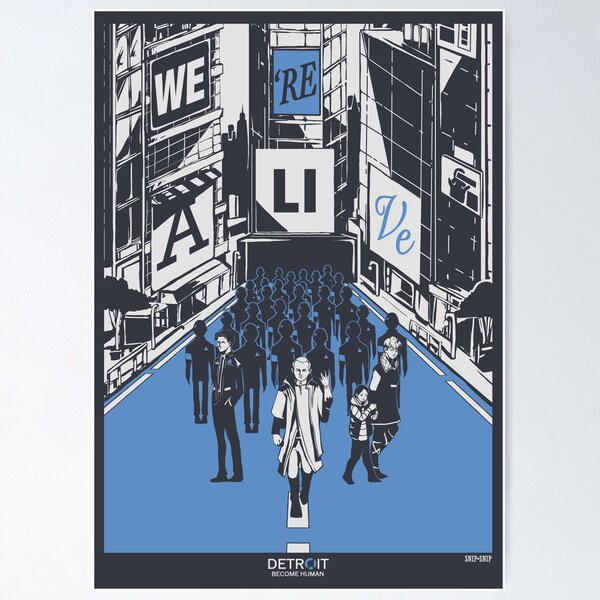 Item preview, Detroit Become Human designed and sold by SnipSnipArt.