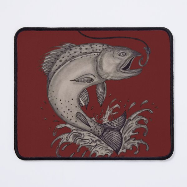 Item preview, fishing drawing designed and sold by pksart1.