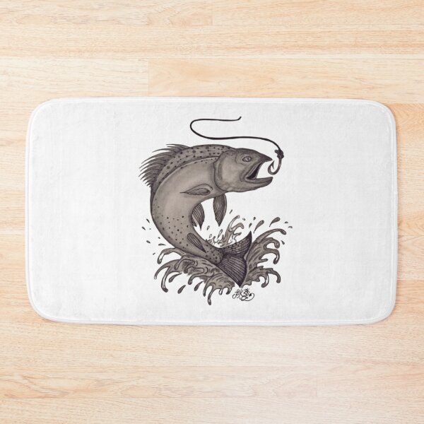 Item preview, fishing drawing designed and sold by pksart1.