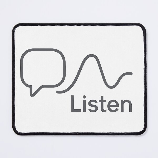 Item preview, Listen – Speech Therapy Icon Line Tee designed and sold by TONSNAP.
