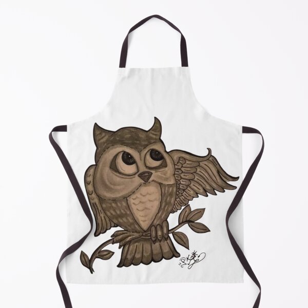 Item preview, owl drawing  designed and sold by pksart1.
