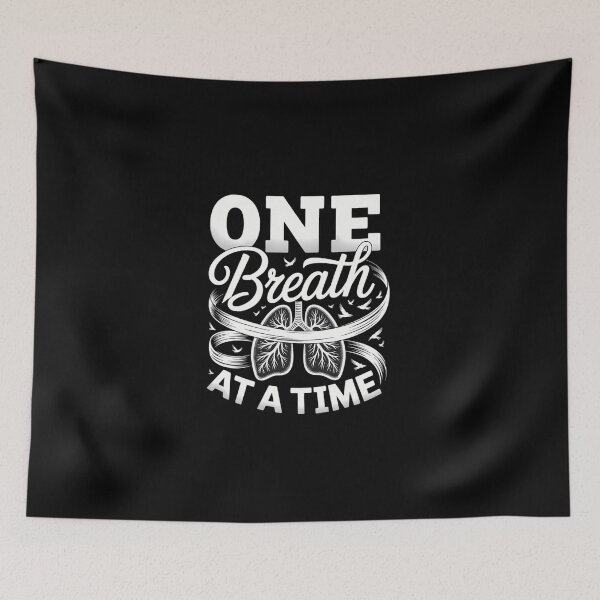 Item preview, One Breath at a Time - Lung cancer awareness designed and sold by KarstenNoanra.