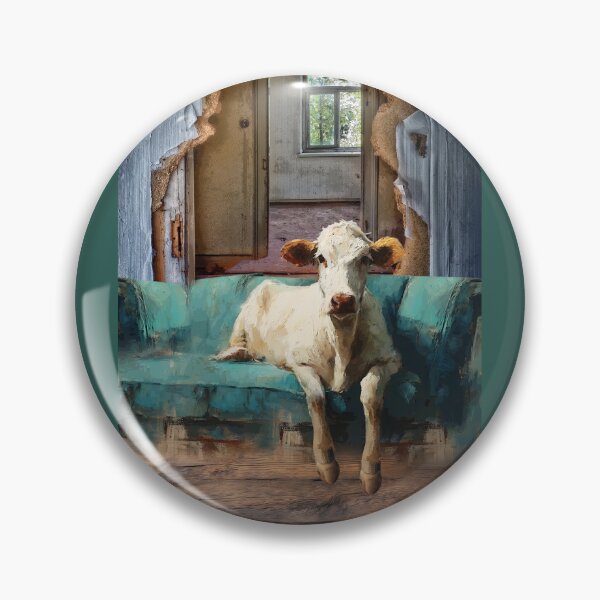 Item preview, COW ON COUCH designed and sold by Tammera.