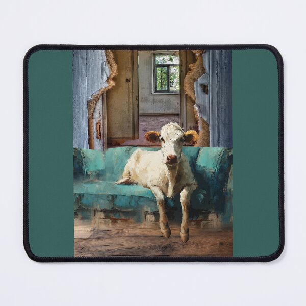 Item preview, COW ON COUCH designed and sold by Tammera.