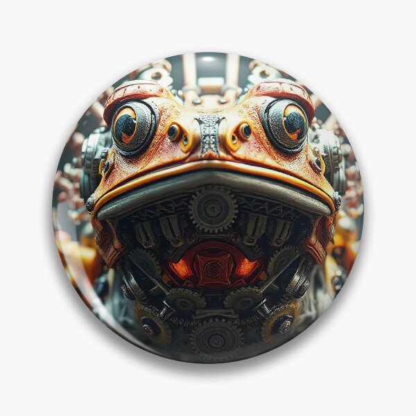 Item preview, Steampunk Cyber Frog designed and sold by csdesign73.