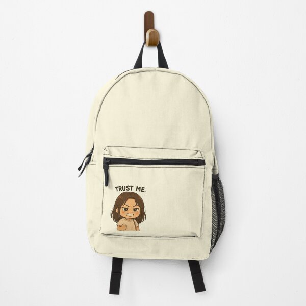 Item preview, Funny Chibi Girl Face - Trust Me Expression - Transparent Background designed and sold by konthai.familyart.