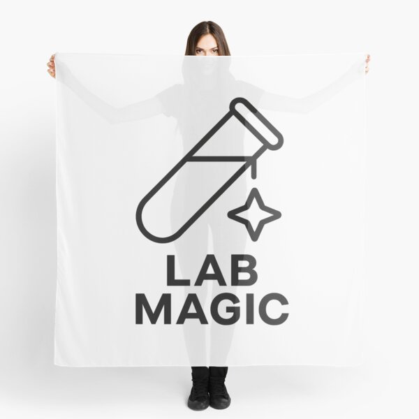 Item preview, Lab Magic – Science Test Tube Badge Minimal Tee designed and sold by TONSNAP.