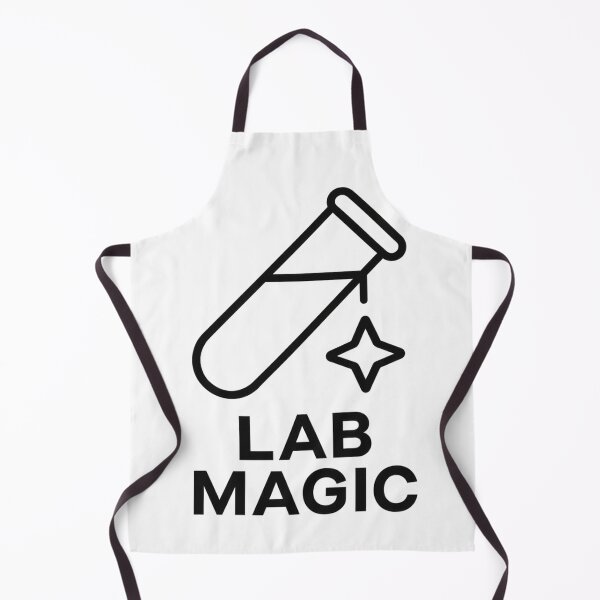 Item preview, Lab Magic – Science Test Tube Badge Minimal Tee designed and sold by TONSNAP.