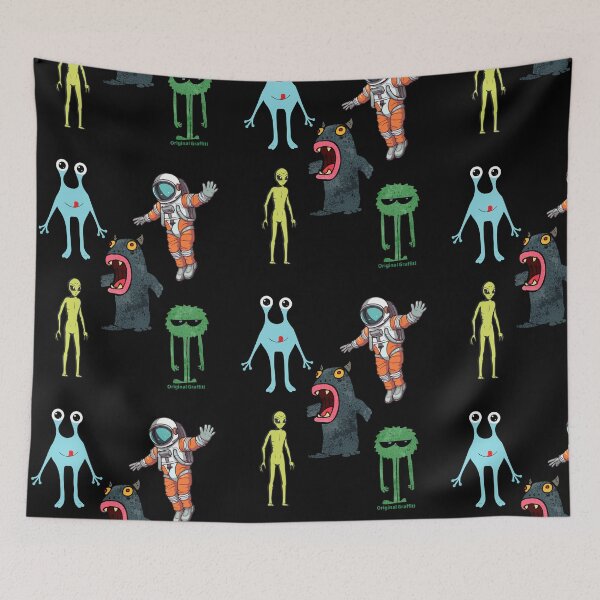 Item preview, Friends on Mars designed and sold by Original Graffiti.
