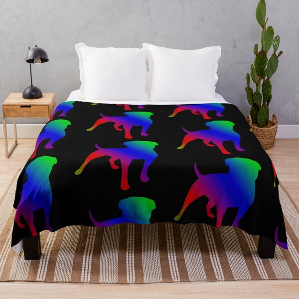 Item preview, Colorful Pitbull Outline designed and sold by Tao's Inspired Hands.