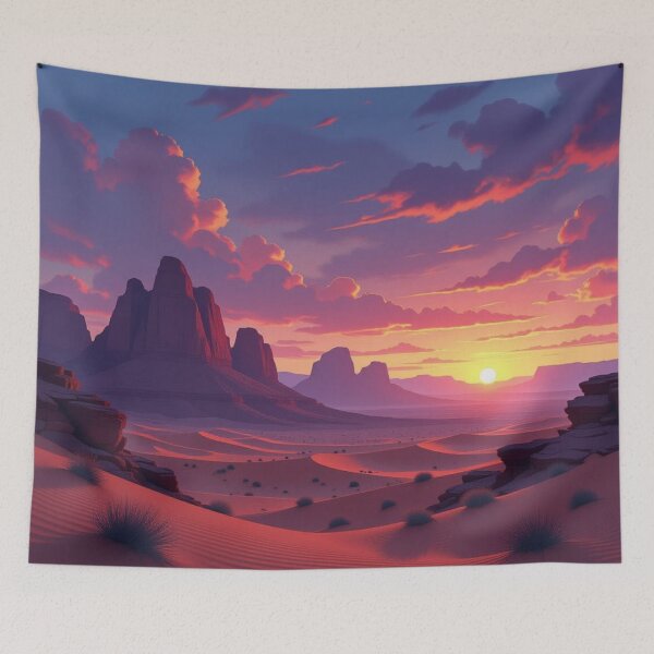 Item preview, Desert Sunset Over Monument Valley Sand Dunes designed and sold by Uniquely Yours.