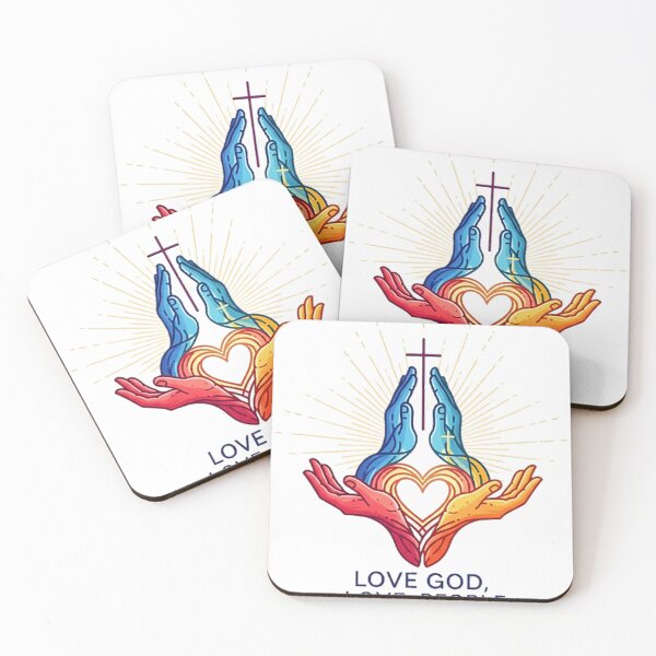 Item preview, LOVE GOD, LOVE PEOPLE designed and sold by likbatonboot.
