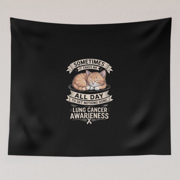 Item preview, Take All Day Get Nothing Done Lung Cancer designed and sold by KarstenNoanra.