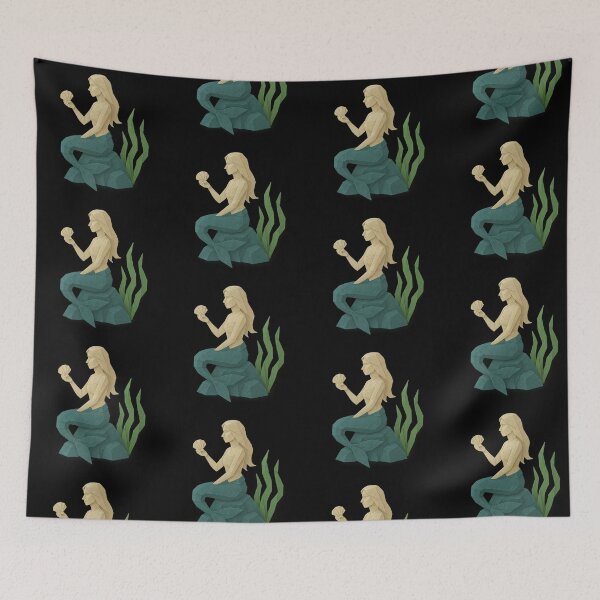 Item preview, Origami Mermaid – Serenity Beneath the Sea designed and sold by S-Dstyle.