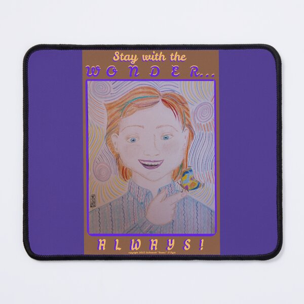 Item preview, "Stay with the Wonder" Whimsical Art from SaVannaH "Beamz" D'Light designed and sold by SaVannaHBeamz4U.