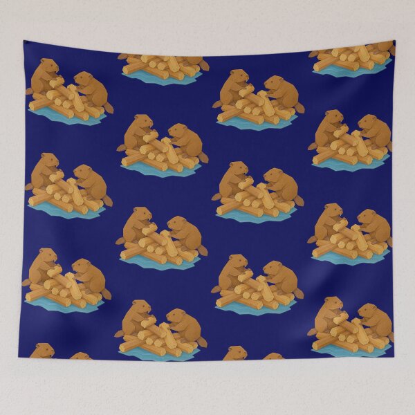 Item preview, Busy Beavers – Origami Builders at Work designed and sold by S-Dstyle.
