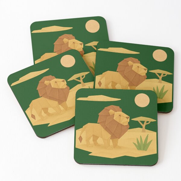 Item preview, Origami King of the Savanna – Bold Paper Lion designed and sold by S-Dstyle.