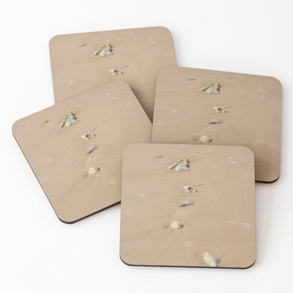 Item preview, stone path in the sand on the beach designed and sold by felipequeiroz.