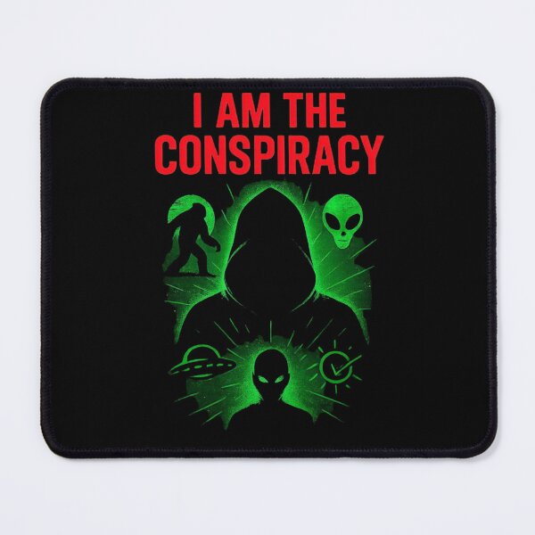 Item preview, I am the CONSPIRACY (Black Tee Only) designed and sold by P3T3CARD.
